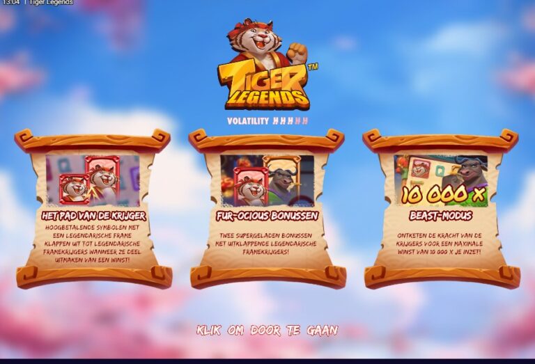 Screenshot 1 van Tiger Legends